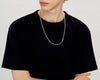 cable necklace on chain 27g